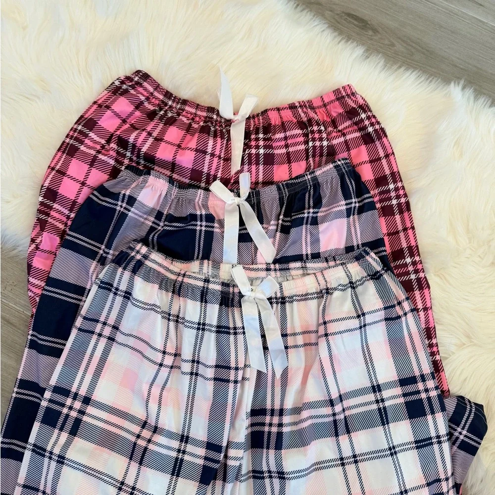 3 plaid women’s Pajamas bottoms - Picture 1 of 2
